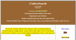 Desktop Screenshot of cutlerysearch.com